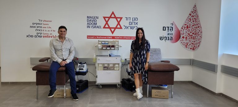Reflecting on a meaningful and busy week at Magen David Adom Israel