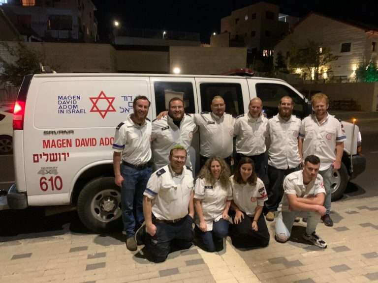 Twelve people from one family volunteer for Magen David Adom.