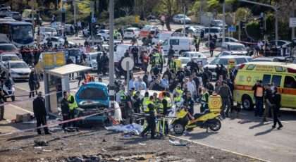 Another terrorist attack in Jerusalem.